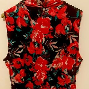 Calvin Klein floral blouse